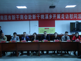 南昌市新干商会组织开展赴桃溪乡“献爱心、送温暖”活动