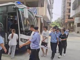 【雷霆行动】新化县梅苑派出所雷霆出击捣毁一电诈窝点刑拘13人