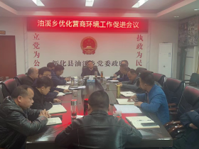 新化县油溪乡打造优化营商良好环境助力经济发展
