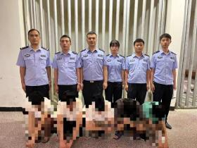 【夏季治安打击整治“百日行动”】打电诈、追逃犯,上梅派出所3天抓获11人