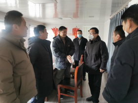 邯郸市邯山区民政局领导视察慰问邯郸市邯山区聚运社会服务中心