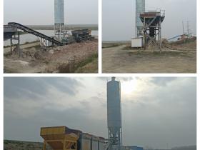 常德西湖:依法依规拆除柳林咀河道内一侧搅拌站