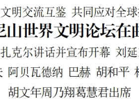 第九届尼山世界文明论坛在曲阜开幕