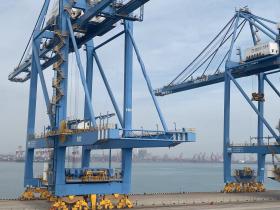 山东港口青岛港今年再创佳绩