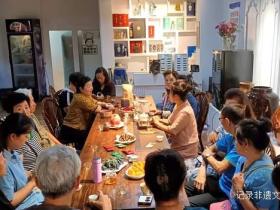 金秋时节,丹桂飘香茶友走近琢衣茶食养生文化活动