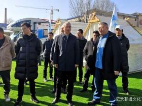 蔡朝林副省长莅临露营之家贵州云仓新年特卖会考察调研