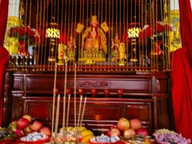 四川:拜祭妈祖诞辰 1065 周年,妈祖鞍座金堂官场