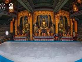 山西大同法华寺万德法师华严经塔荣膺吉尼斯世界纪录