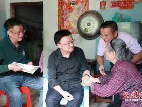 湖南耒阳:张润槐到太平圩乡调研巩固拓展脱贫攻坚成果同乡村振兴有效衔接工作