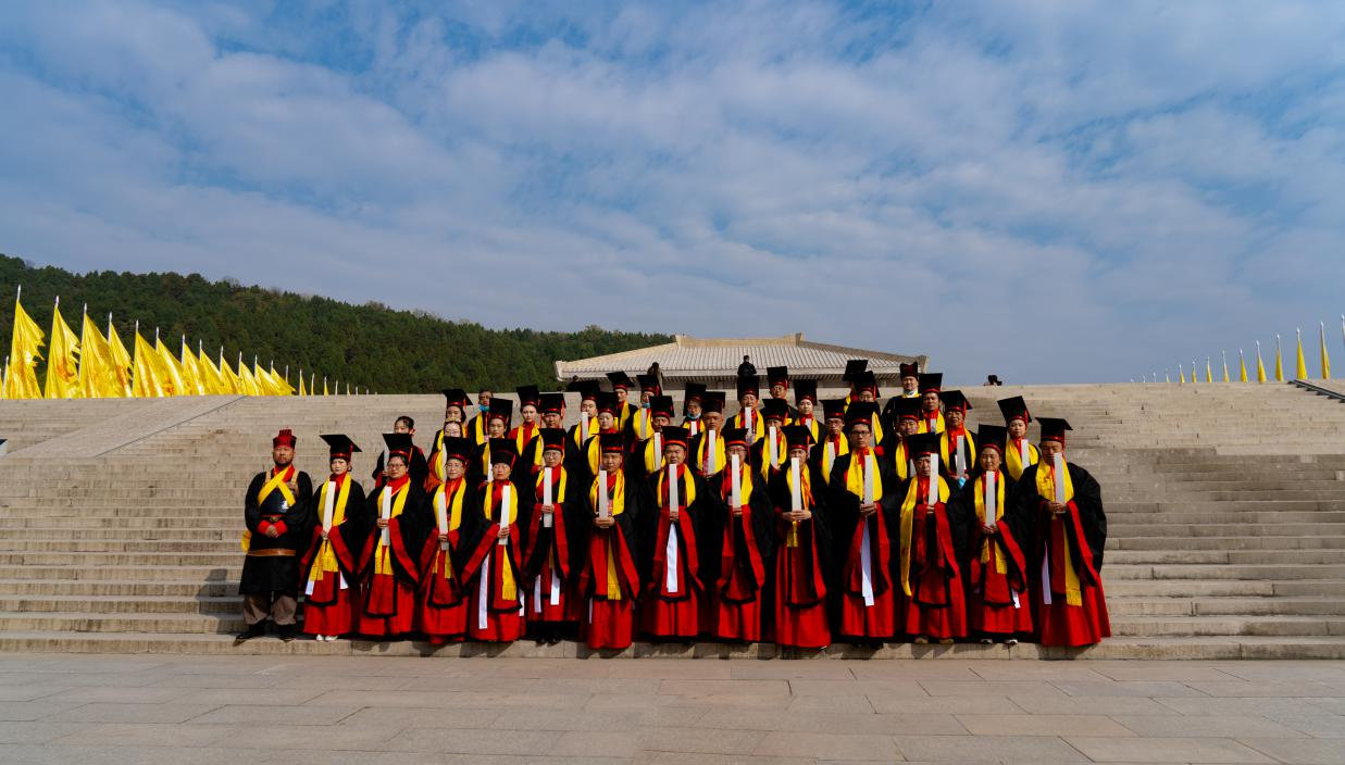 第五届汉服汉礼公祭轩辕黄帝大典在中华始祖堂举行-图片12