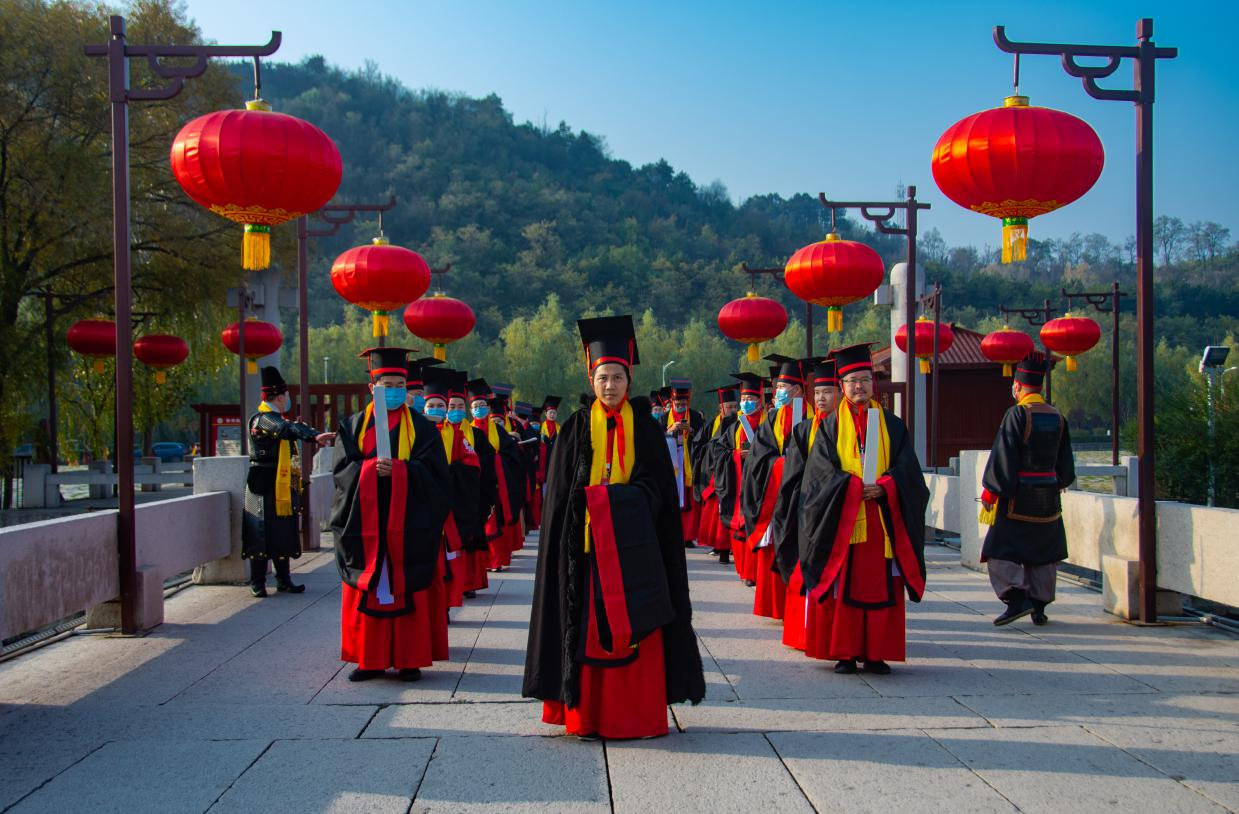 第五届汉服汉礼公祭轩辕黄帝大典在中华始祖堂举行-图片8