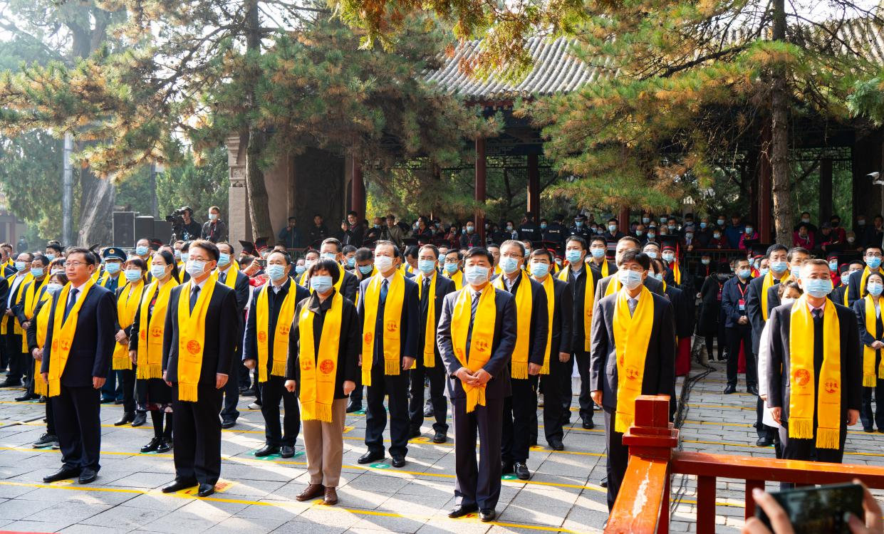 第五届汉服汉礼公祭轩辕黄帝大典在中华始祖堂举行-图片10