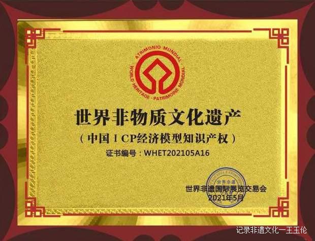 国际金融专家赵旭荣获“中国ICP经济模型知识产权”殊荣-图片1