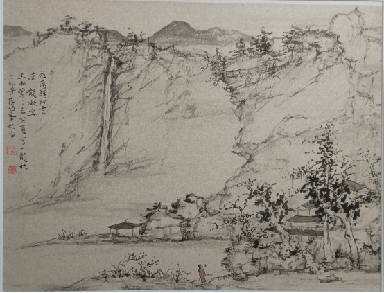 蒋旭峰“率真淳厚”山水画展在东钱湖举行 -图片5