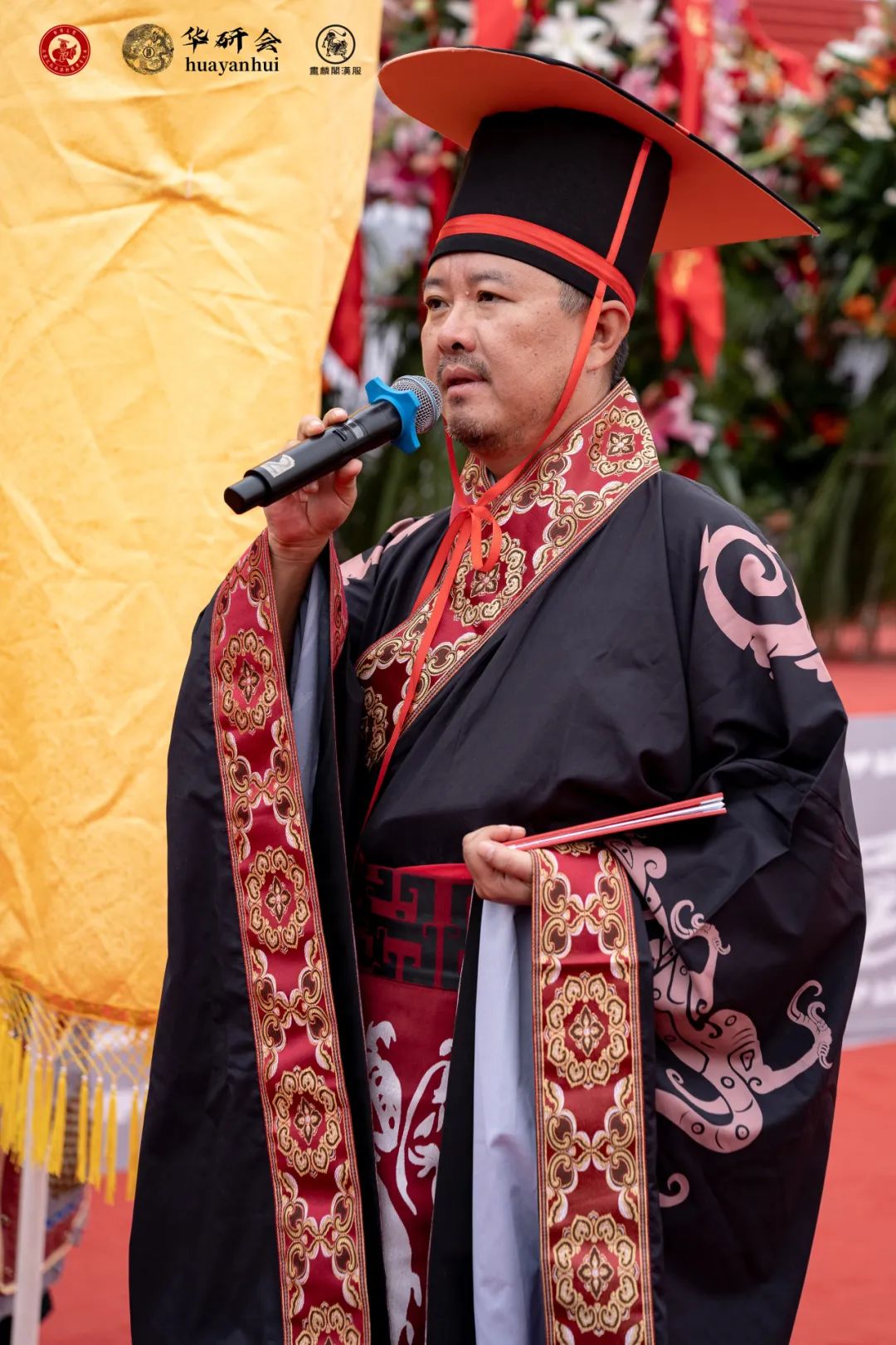 衣带飞舞桥山，汉旗猎猎黄陵—第九届汉服汉礼公祭轩辕黄帝大典报道-图片3