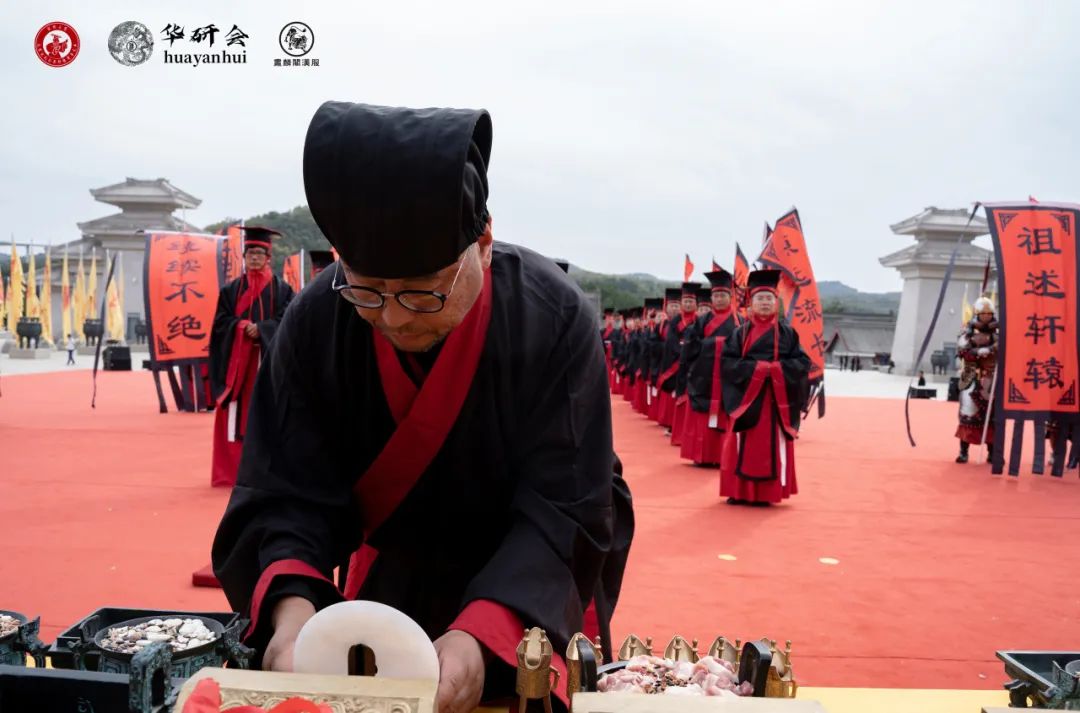 衣带飞舞桥山，汉旗猎猎黄陵—第九届汉服汉礼公祭轩辕黄帝大典报道-图片3