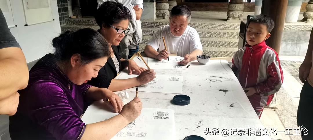 端午粽香飘，非遗艺术燃花溪 —— 茫父颖拓艺术展惊艳亮相兰圃-图片7