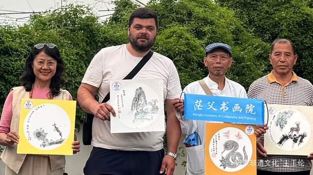 当东方墨韵邂逅欧陆风情，非遗茫父颖拓惊艳欧洲！-图片3