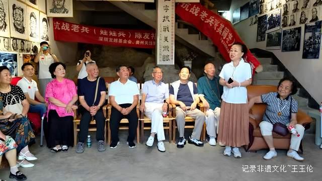 铭记历史，致敬英雄！贵州众贤走进“杜宁抗战美术馆”-图片2
