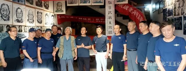 抗战精神永流传：南岳军魂艺术团参观杜宁抗战美术馆纪实-图片2