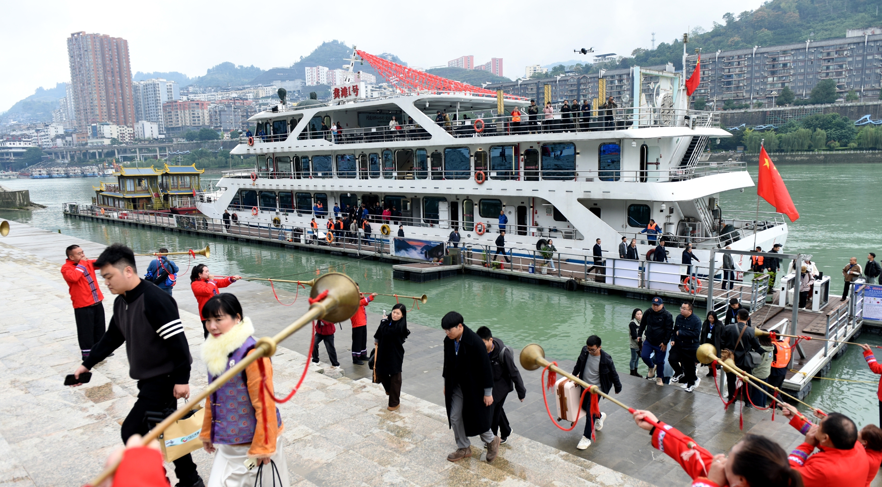 问道渝黔山水间·定义乌江新画廊:酉沿黄金线精华段首航激活跨省文旅新动能-图片8